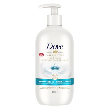 Dove Dove Care & Protect No Scent Antibacterial Hand Soap 13.5 oz 68429198